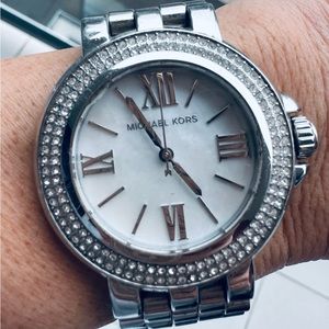 Michael Kors Women Bracelet Watch - Silver